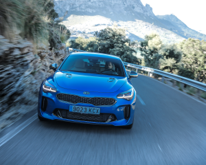 Kia Stinger blue dynamic  (8)